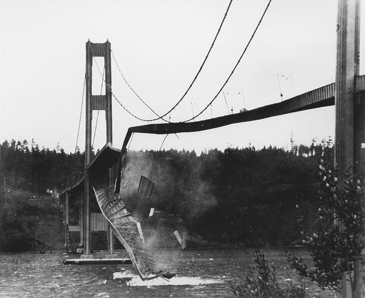 Il crollo del Ponte di Tacoma nel 1940 - askipedia.com