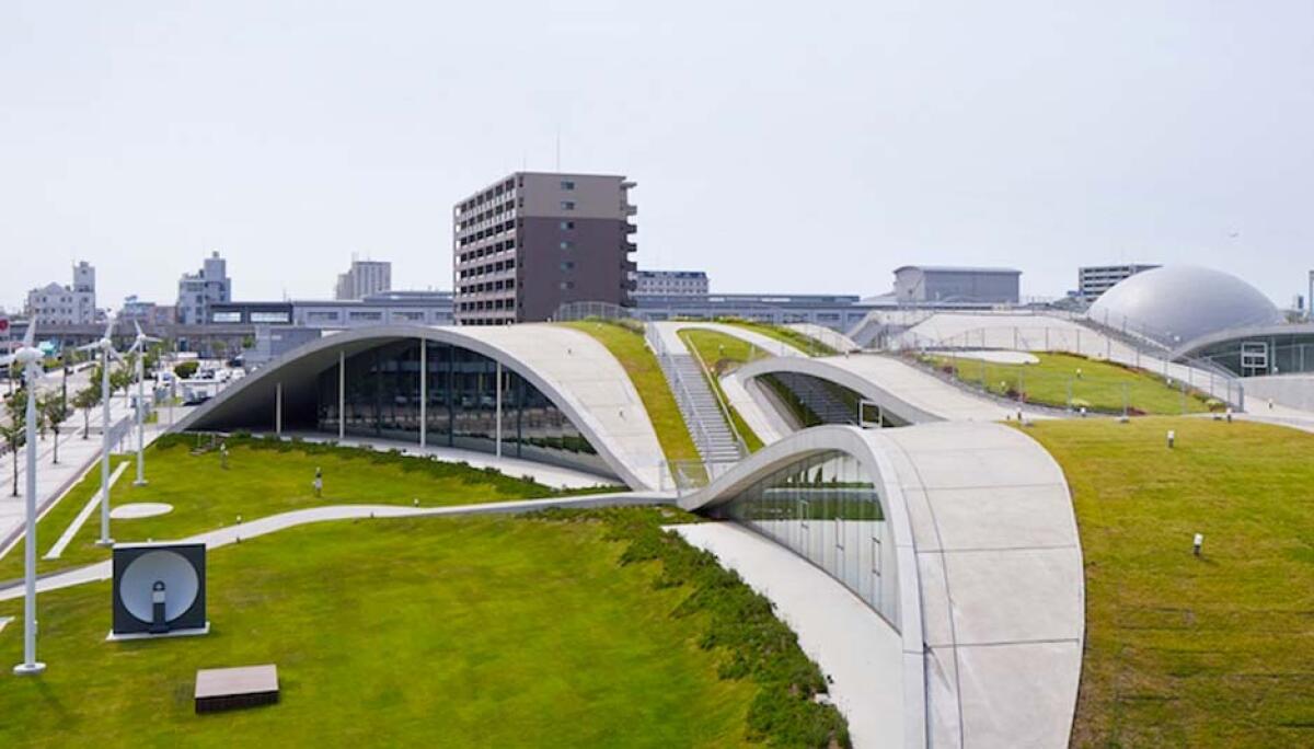 Le Colline della Scienza a Komatsu: tra architettura e paesaggio - domusweb.it