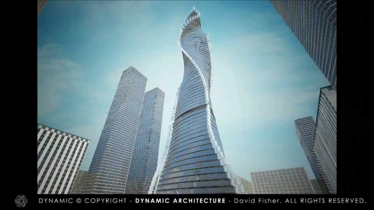 Rotating Tower: il grattacielo che cambia la sua forma nel tempo - 