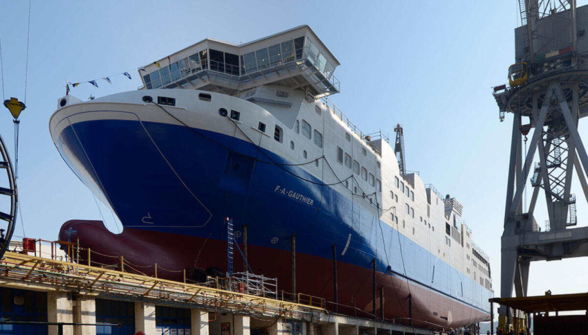 Gauthier, il primo traghetto LNG-MDO italiano - The F.A. Gauthier, an LNG-fueled ferry