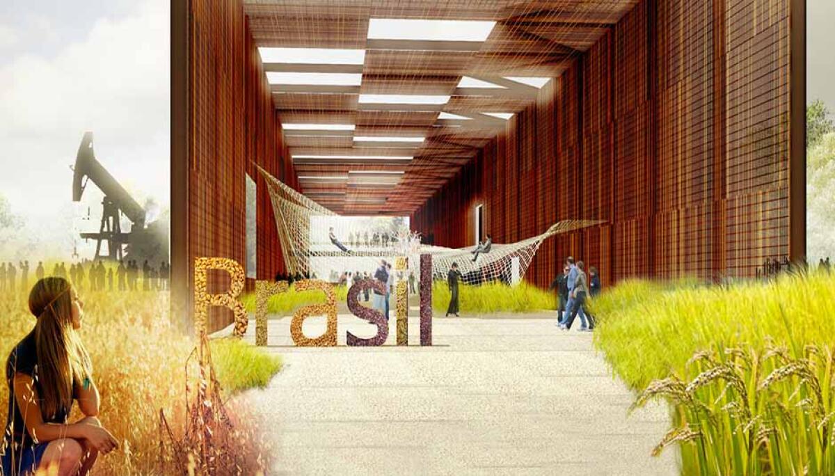 Expo Milano 2015: una rete interattiva per il Padiglione del Brasile - domusweb.it