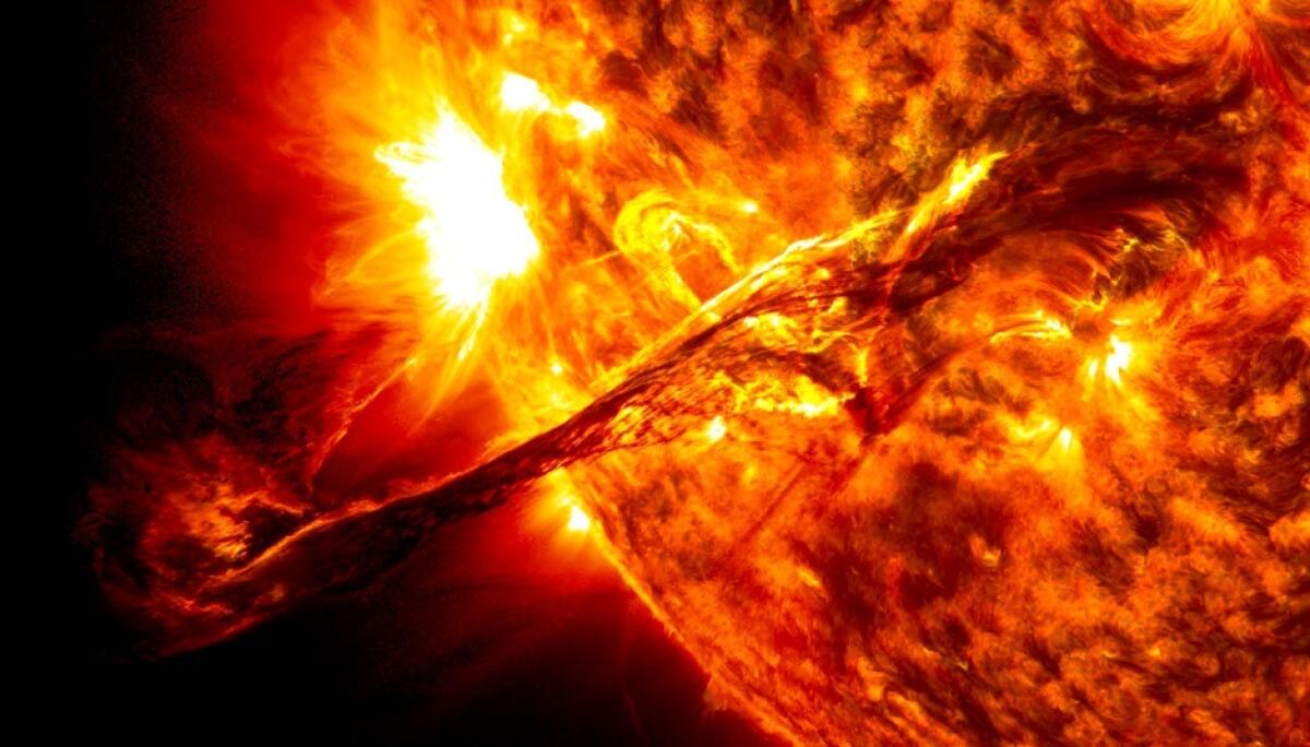 DNA? Forse un regalo del Sole - PH: NASA