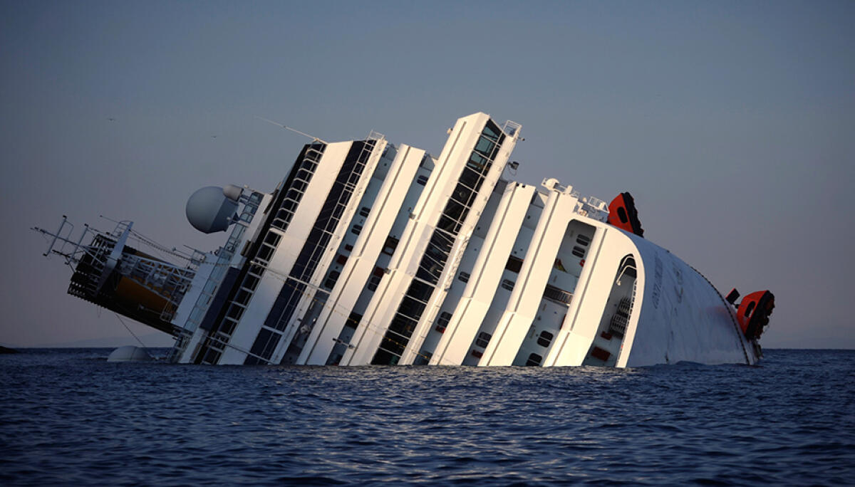 Costa Concordia, l’ultimo viaggio del relitto - costa concordia