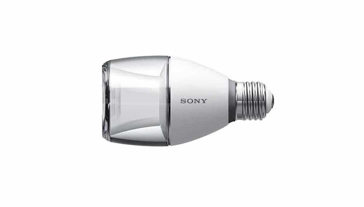 Una lampadina per ascoltare musica: nasce Sony LSPX - ©SONY