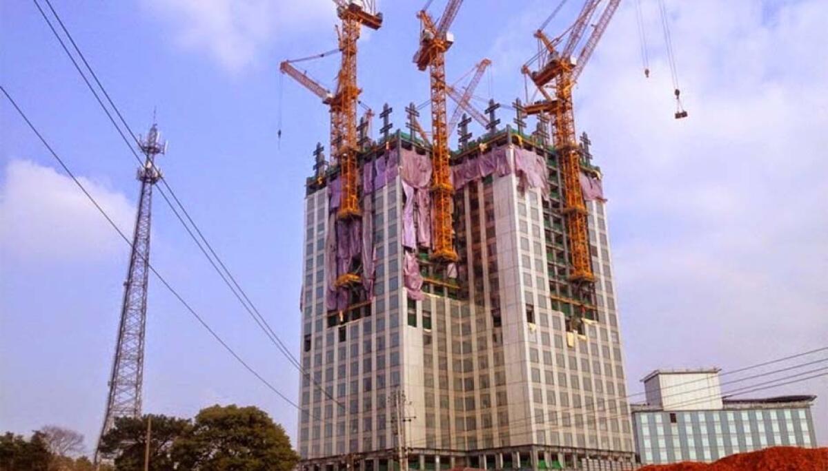 Mini Sky City: how to build a skyscraper in 19 days - diarioadn.co