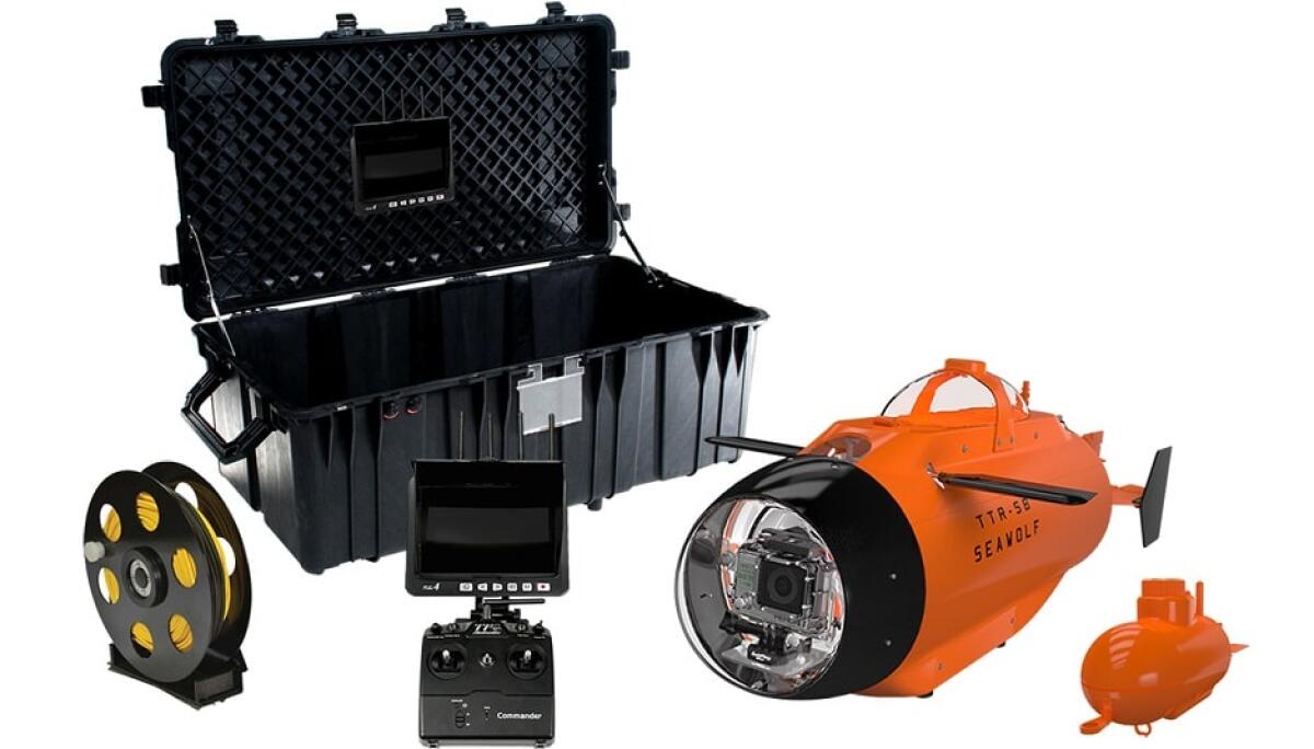 Seawolf: il sottomarino munito di GoPro per fare video sott'acqua - PH: hobbymedia.it