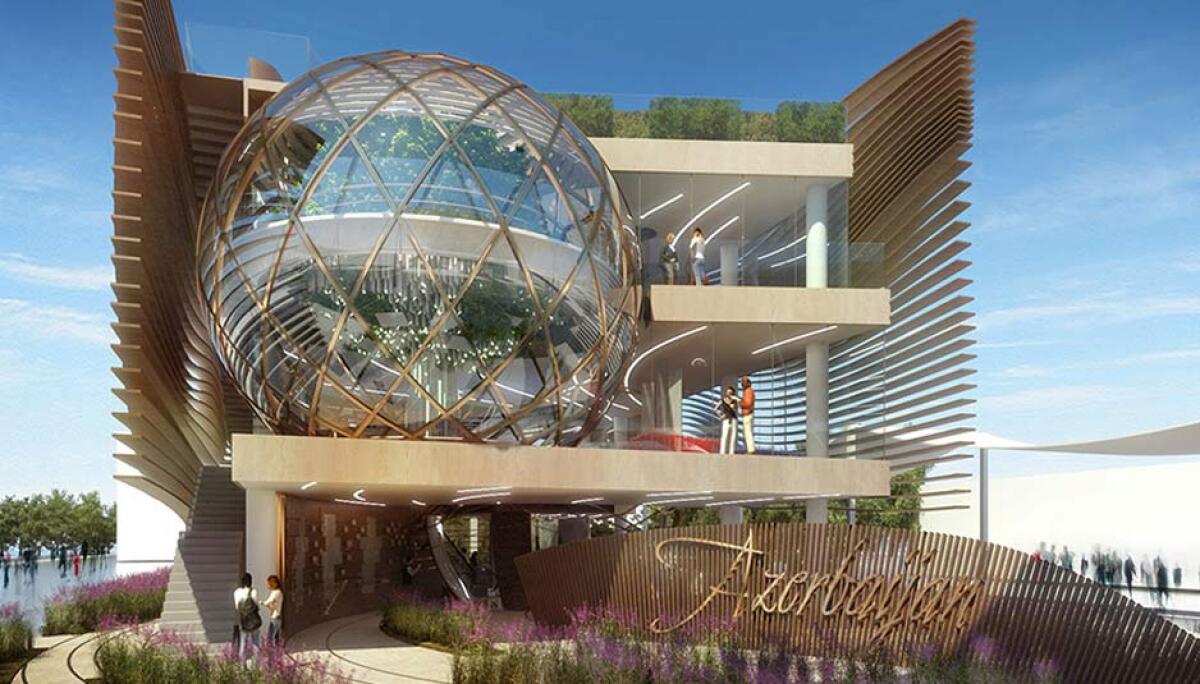 Expo Milano 2015: il Padiglione dell’Azerbaigian - ©milanoexpo2015.it