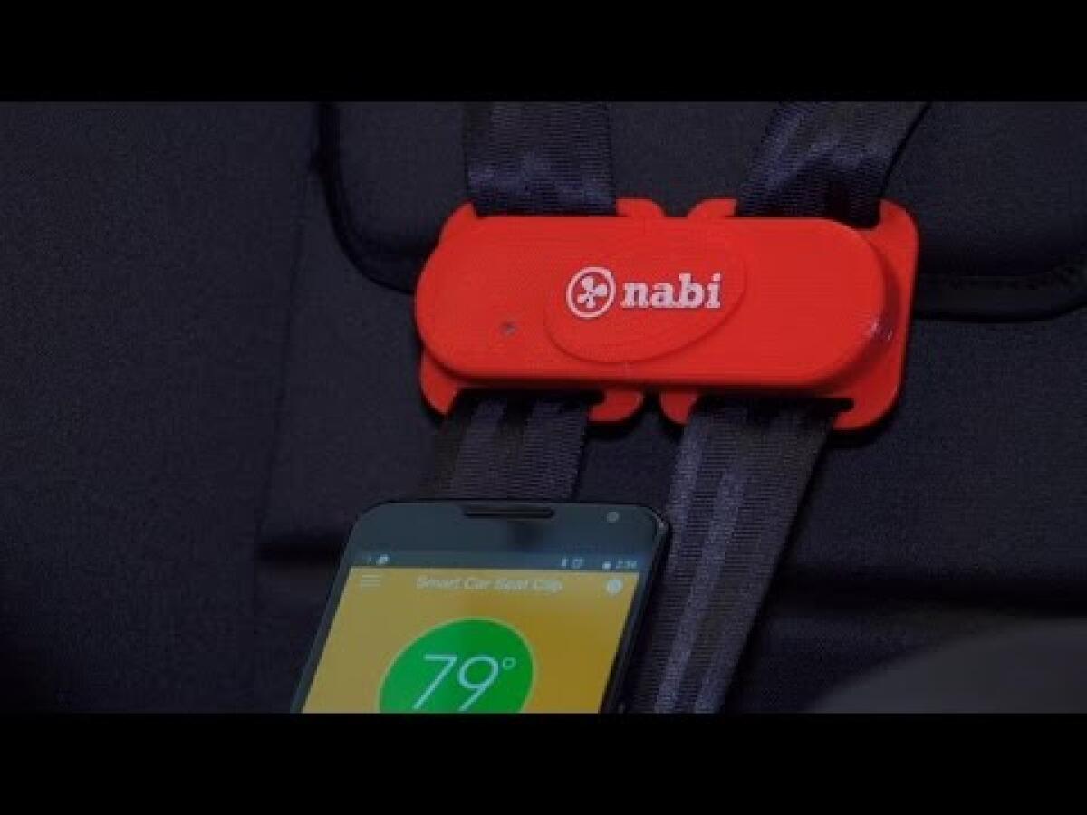 NABI-Intel Smart Clip, la fibbia hi-tech che salva i bimbi - 