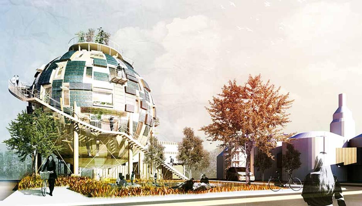 Silo Oil Home: trasformare un silo per petrolio in una casa ecosostenibile - PINKCLOUD.DK