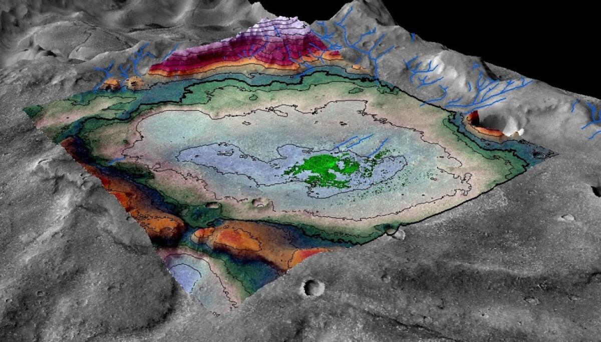 Marte: scoperte saline sulla superficie - colorado.edu