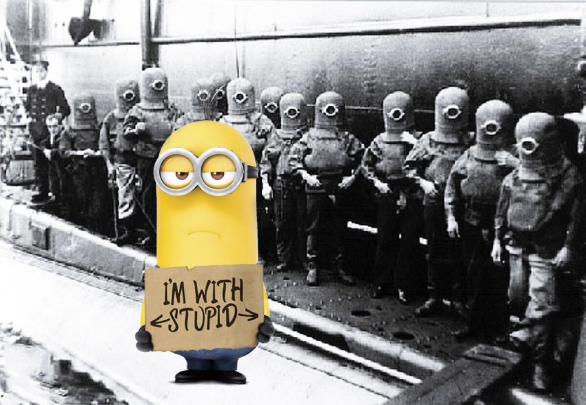 Scandalo “MINIONS”: personaggi inventati o sadici nazisti? - Credits: Royal Navy Submarine, edited by Close-up Engineering