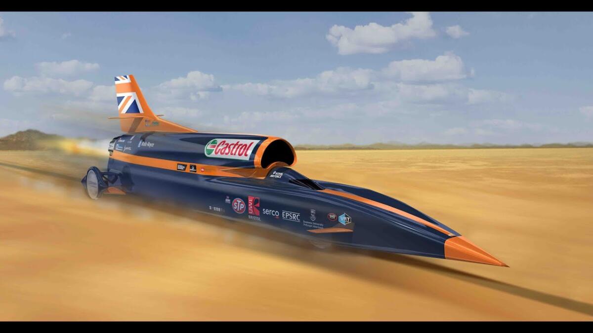 Bloodhound SSC: l’“auto” da 1600 km/h - 