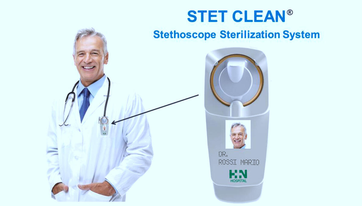 Stet Clean di EgoHealth: sterilizzatore per steto/fonendoscopio - Source:corriereinnovazione.corriere.it