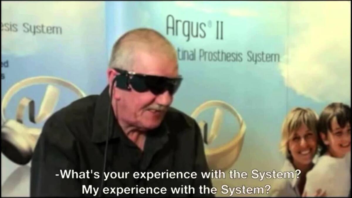 Argus II bionic eye: artificial retinal system - 
