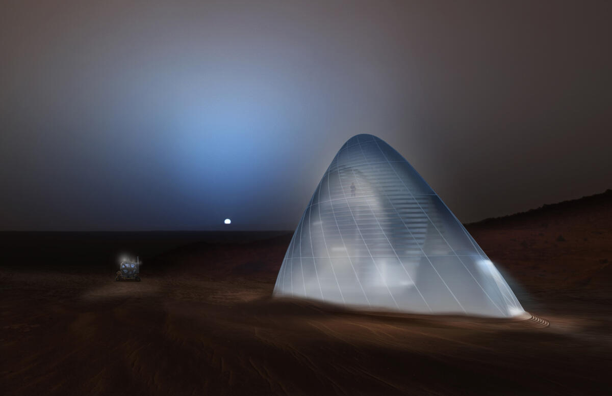 Una casa costruita con una stampante 3D su Marte, adesso è possibile - nasa.gov