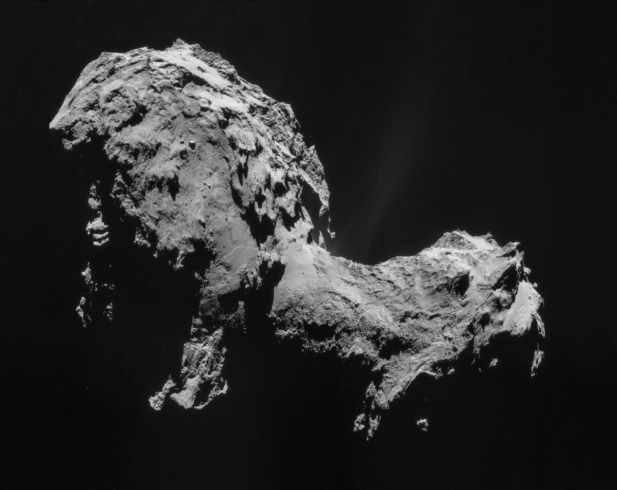 Il bacio delle comete: così nacque 67/P - ESA/Rosetta