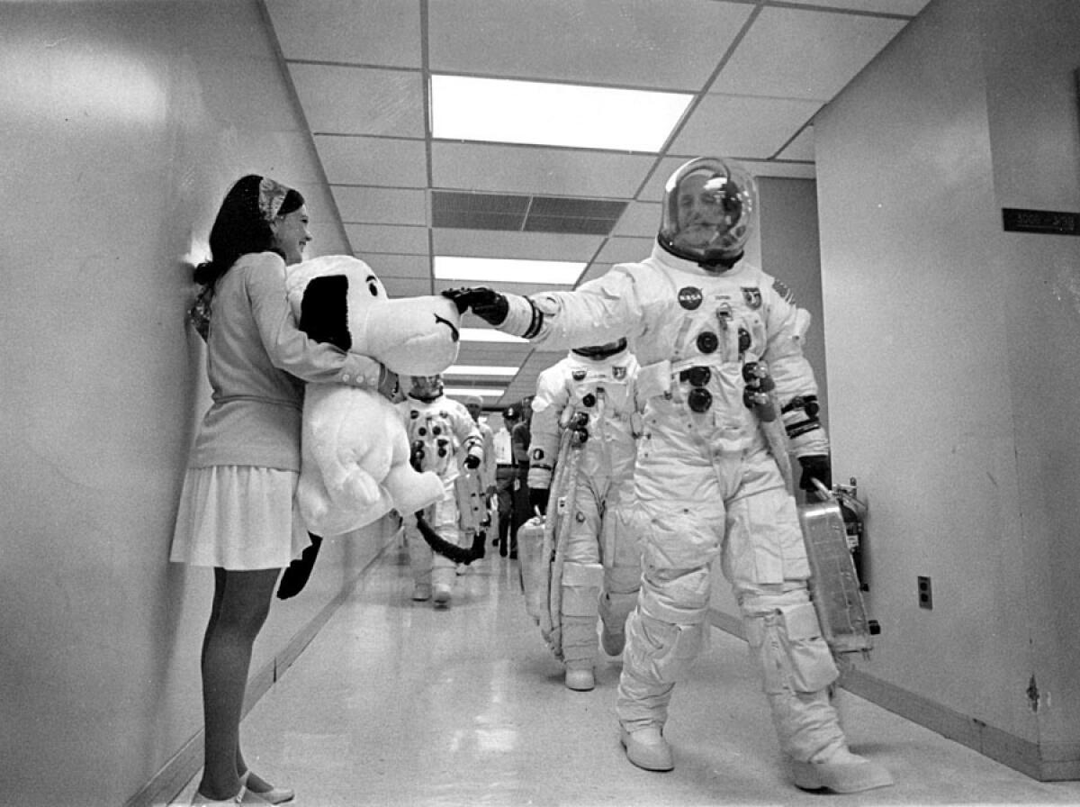 Snoopy torna a casa: precipita l'Apollo 10 - Snoopy divenne la mascotte della missione Apollo 10.