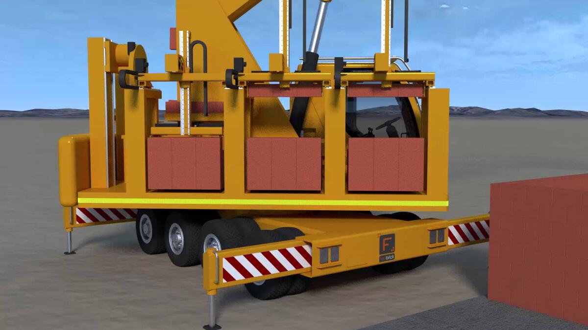 Goodbye manpower: arrives Hadrian, the robot-builder - 