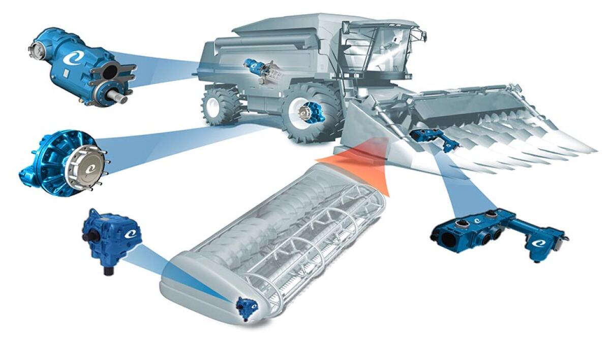 Comer industries a Agritechnica 2015: Il riduttore epicicloidale di grandi dimensioni PGRF-11003 - comerindustries.com