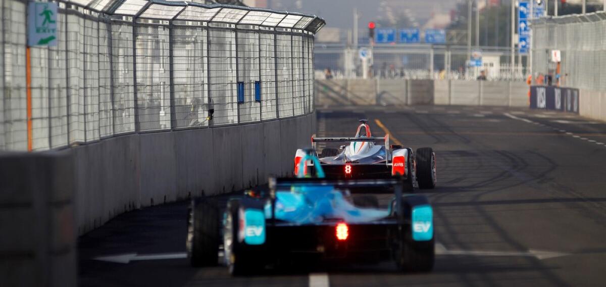 Roborace: arrivano le gare automobilistiche senza piloti - Source: www.fiaformulae.com
Photo: Adam WarnerChina.
Practice Session One.
Bruno Senna (BRA), Mahindra Racing M2ELECTRO 
Beijing, China, Asia.
Saturday 24 October 2015
Photo: Adam Warner / LAT / FE
ref: Digital Image _A8C5093