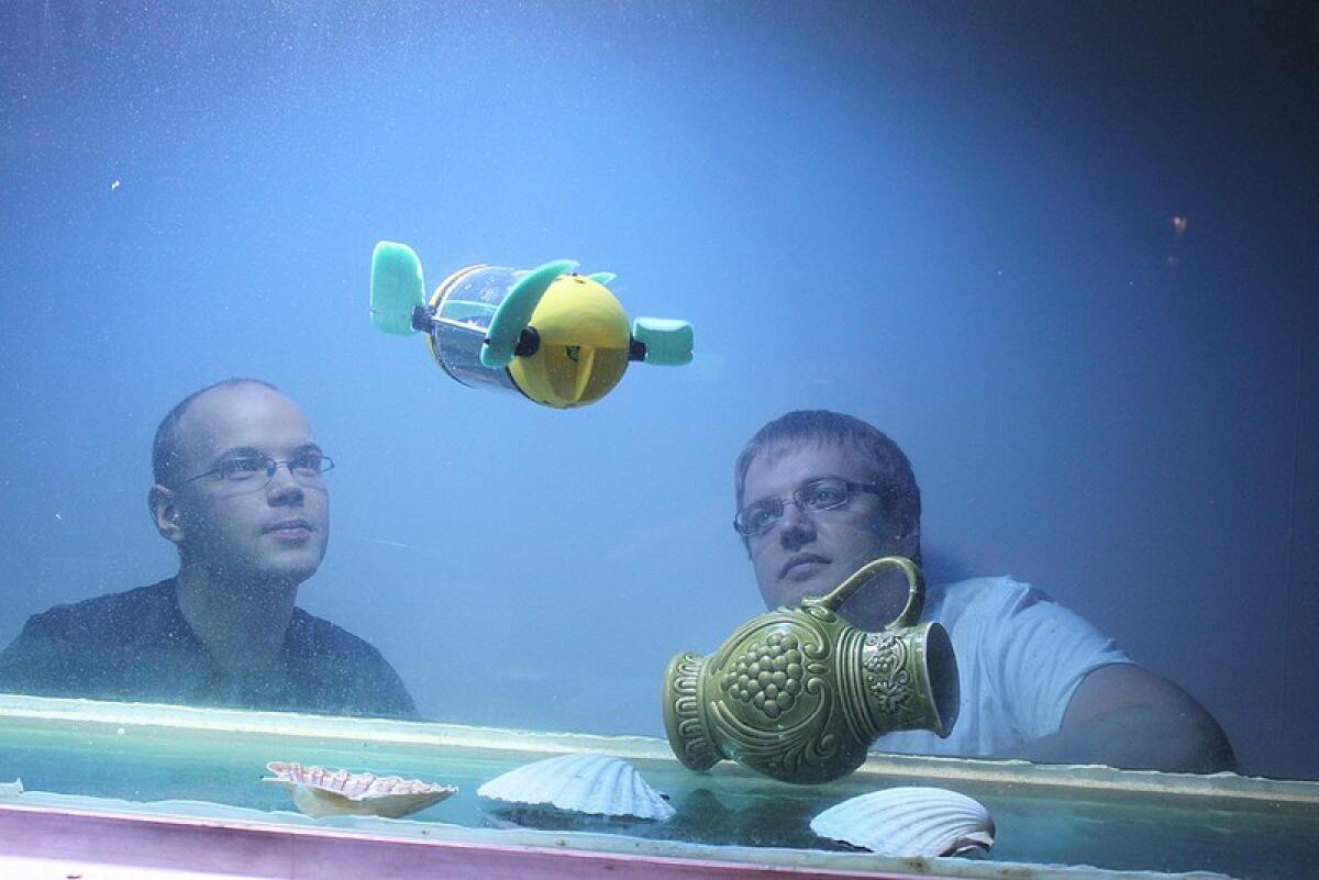 u-Cat, il robot archeologo per esplorare gli abissi - u-Cat testing