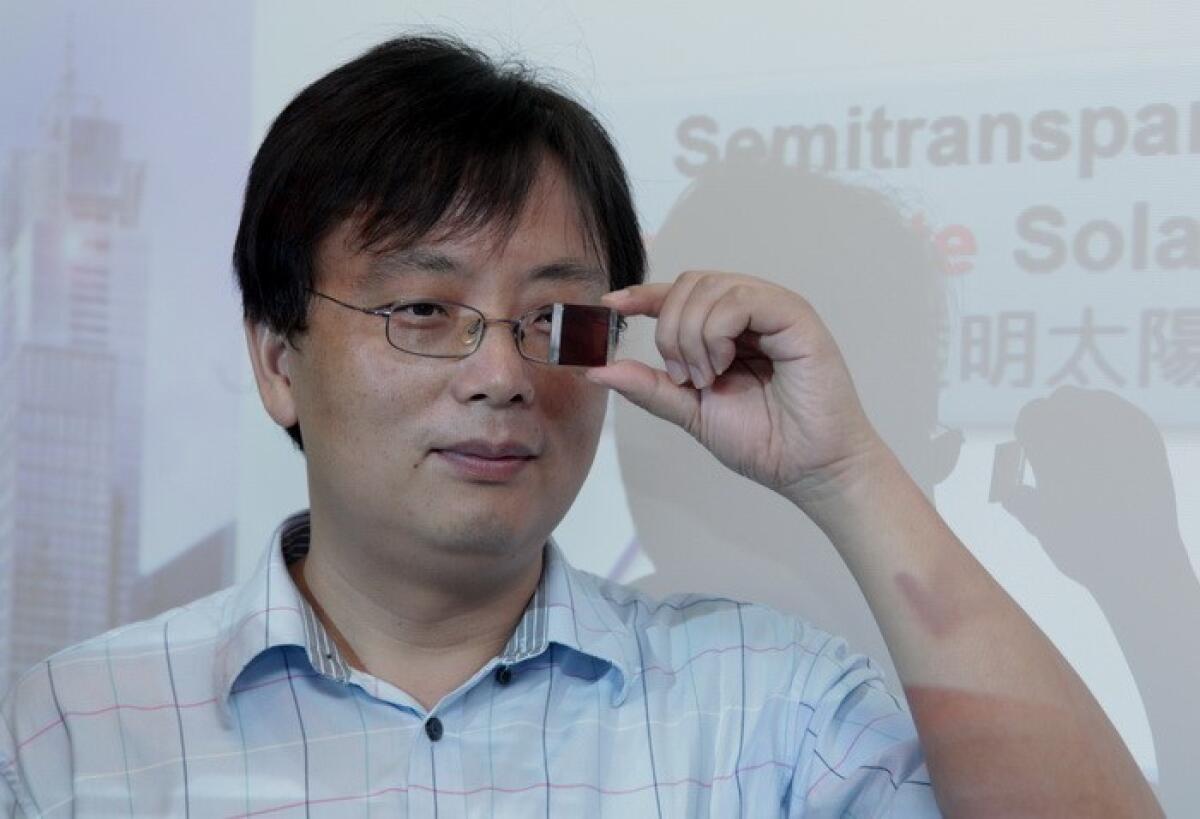 Perovskite, e il Fotovoltaico Vola - polyu.edu.hk