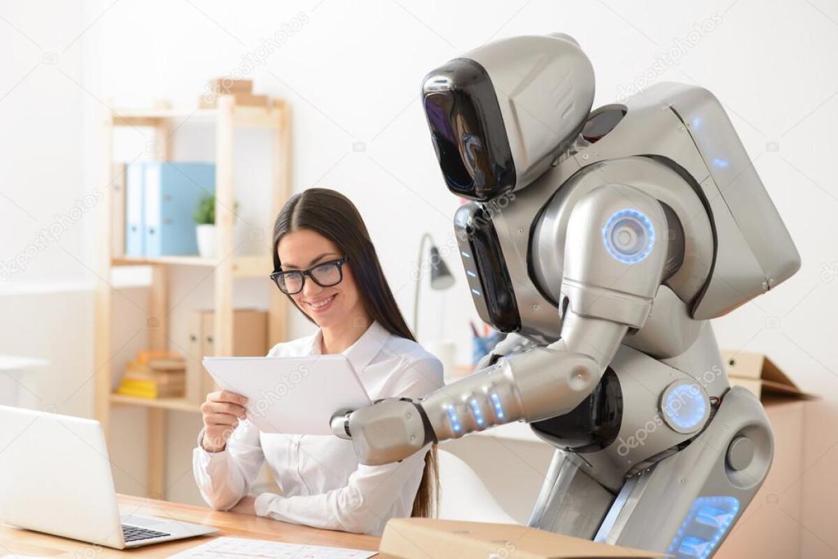 Robot a lavoro con l'uomo e al posto dell'uomo - Uomini e robot fianco a fianco nel lavoro. Cosa ci aspetta? Credits: Evo, il migliore amico dello smartphone, che offre diverse funzionalità e tool. Credits: ippinka.com