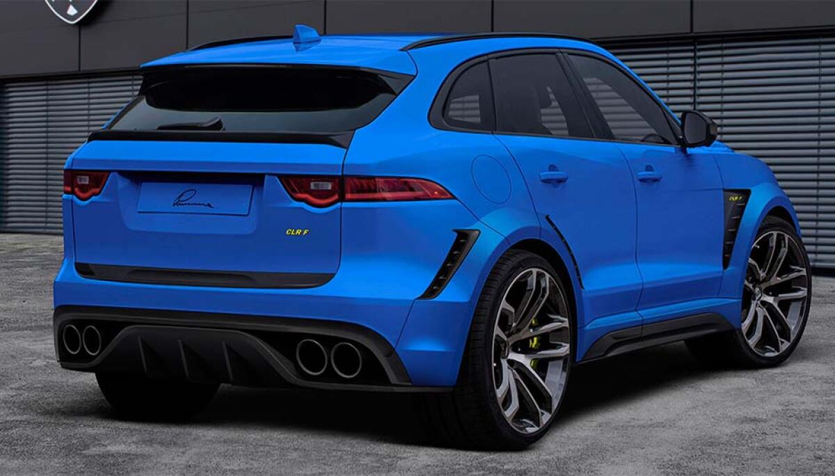 LUMMA Design turns the new Jaguar F-PACE up a notch - caranddriverthef1.com