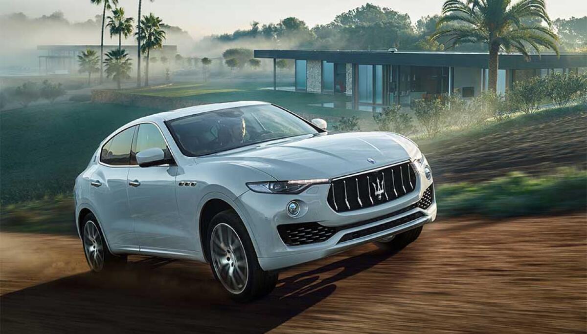 Levante, il nuovo SUV di Maserati, debutta a Roma - automobilemag.com