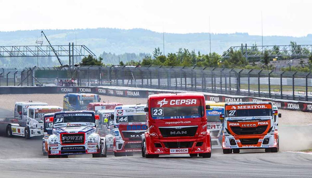 Knorr-Bremse and Jochen Hahn off to a flying start in the 2016 truck racing season - fia.com