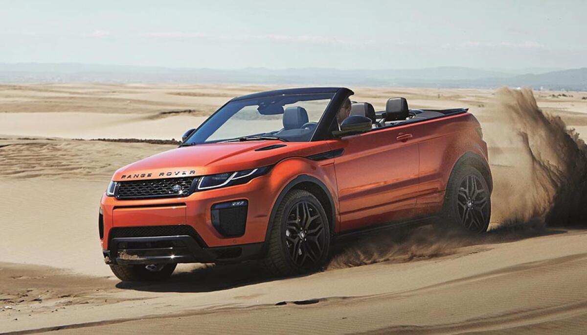 Range Rover Evoque Convertibile:  una convertibile per tutte le stagioni - topgear.com