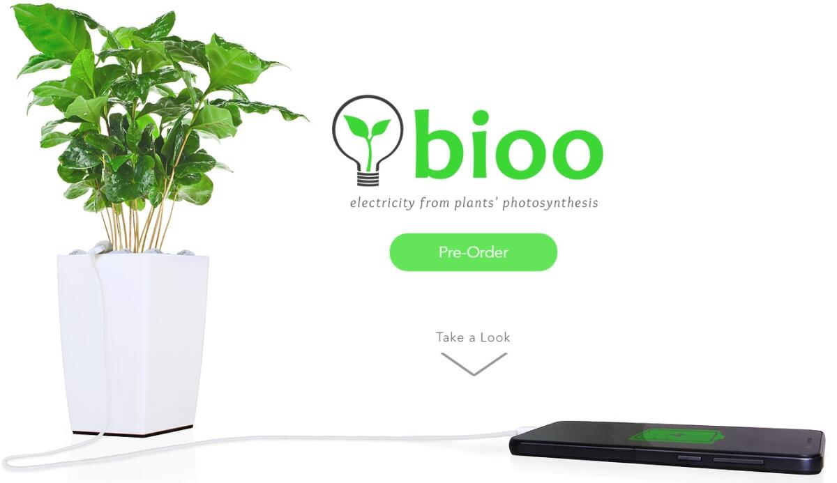 The Plantplot that Charge your Smartphone - bioo.tech