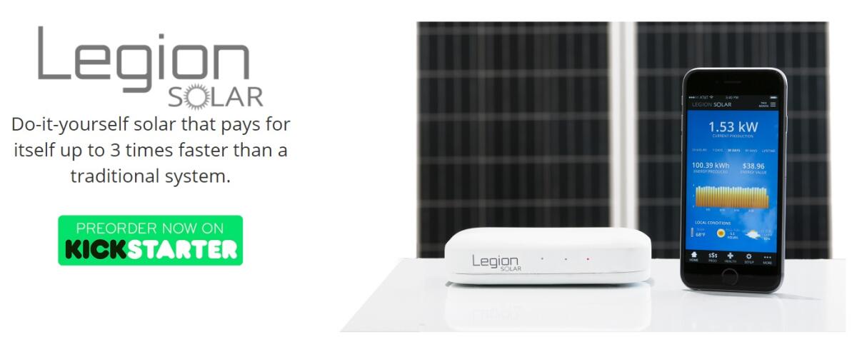 Legion Solar - Do-it-yourself Solar System - plxdevices.com