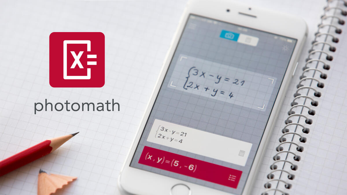 Photomath - Da una buona tecnologia all'incitamento a copiare all'esame - Photomath è un'applicazione che fornisce risultati matematici direttamente sullo schermo. Credits: photomath.net