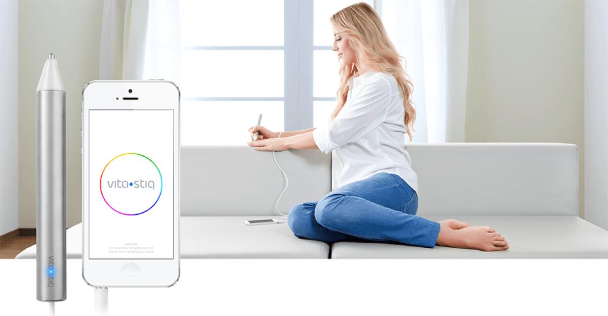 Vitastiq: la penna che rileva i livelli delle vitamine - Dispositivo Vitastiq 
www.vitastiq.com