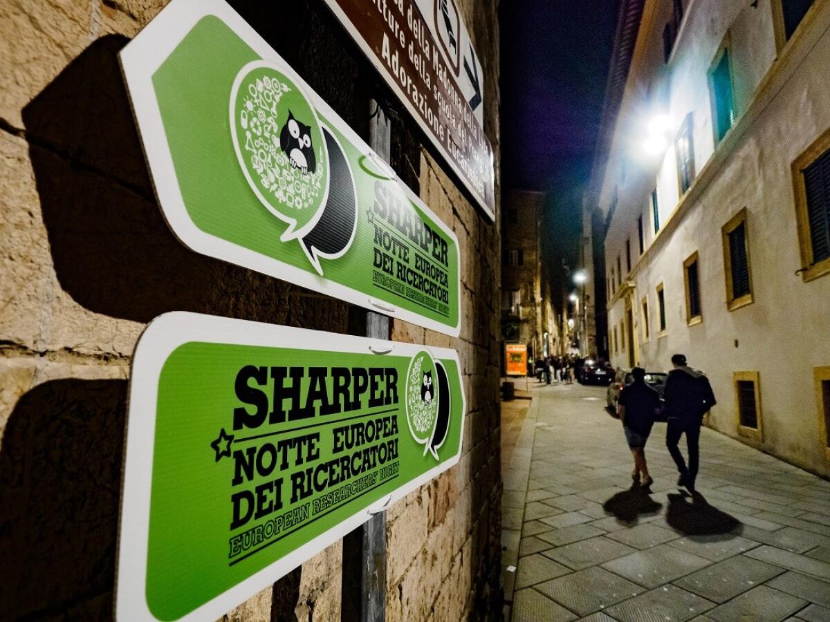 Sharper: la Notte Europea dei Ricercatori - Sharper, notte europea dei ricercatori 2015, Perugia
Fotografie edizione 2015: Crediti Marco Giugliarelli