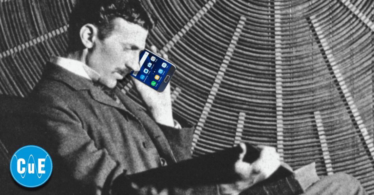 Nikola Tesla ipotizzò Internet e lo smartphone - Fotomontaggio di Piera Stella per Close-up Engineering, RIPRODUZIONE RISERVATA