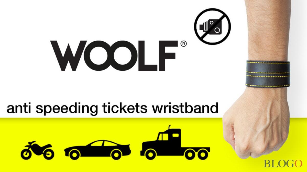 Woolf: il braccialetto che ti "salva" dagli autovelox - Woolf è un dispositivo wearable che avverte quando ci si trova in prossimità di una zona di rischio. Credits: motoblog.it