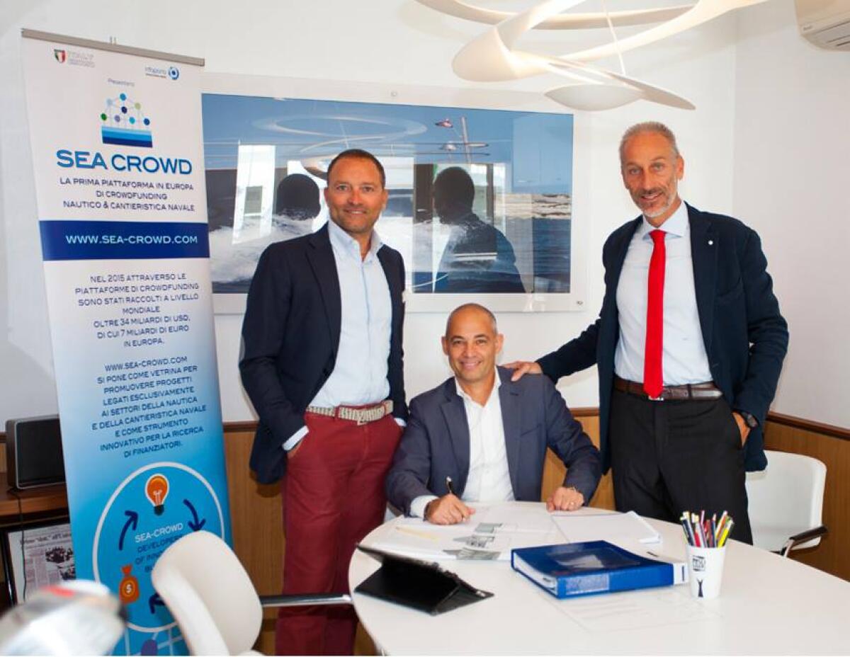 Sea Crowd: il crowdfunding italiano per le tecnologie marine - I tre soci dii Sea Crowd: Augusto Vecchi, Massimo Terenziani, Aldo Manna