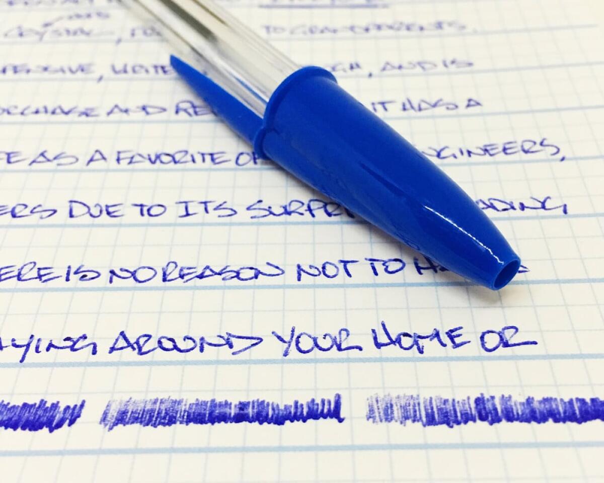 Storia della nascita della penna biro - 