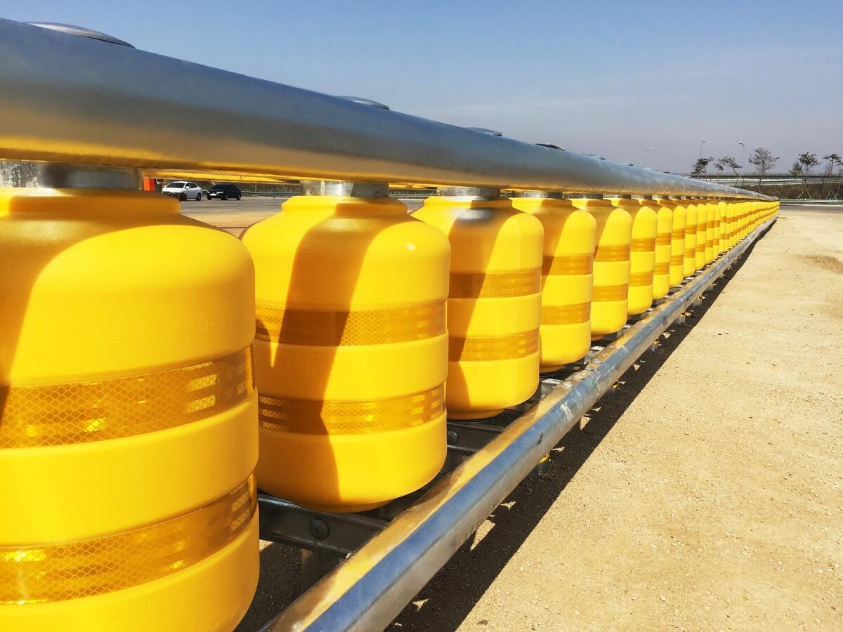 Roller System, il guardrail che salva la vita - Roller System, Credits: http://kr.gobizkorea.com/