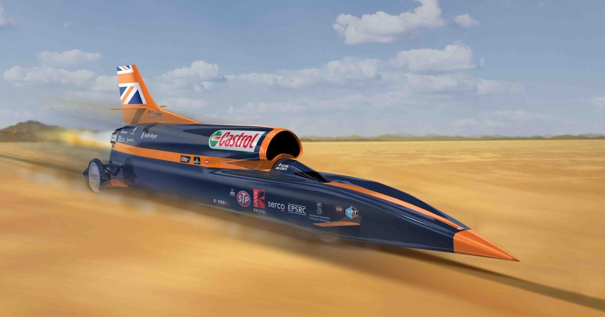 Bloodhound SSC: l’“auto” da 1600 km/h - 