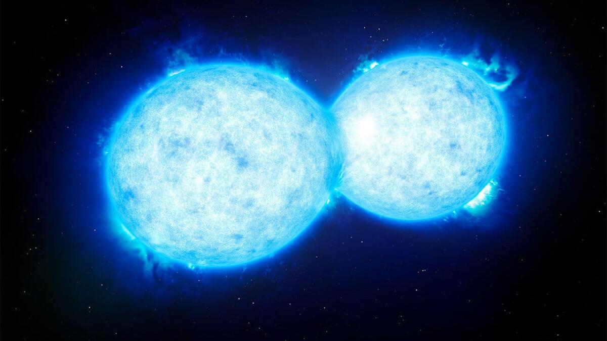 Una collisione stellare prevista nel 2022 - A stars collision, credits: sciencemag.org