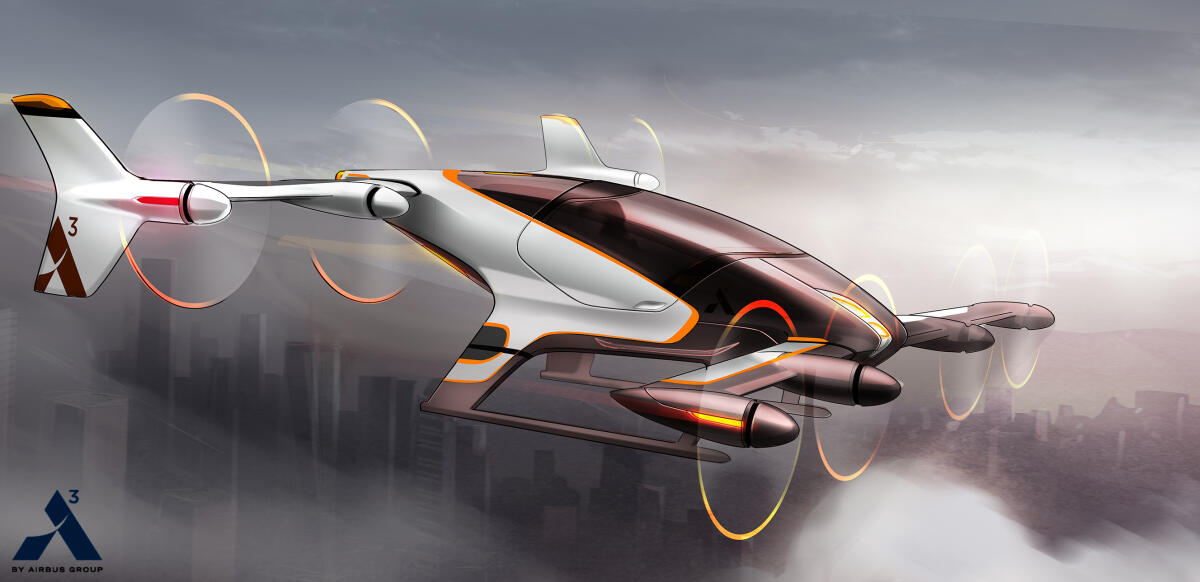 Vahana: il primo taxi volante - techcrunch.com