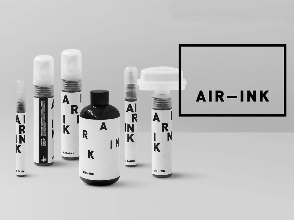 Con Air-Ink scrivere fa bene all'anima e all'ambiente - graviky.com