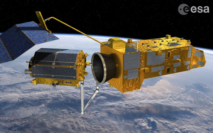 Veicolo spaziale che eseguirà l’agganciamento. Credits: esa.int