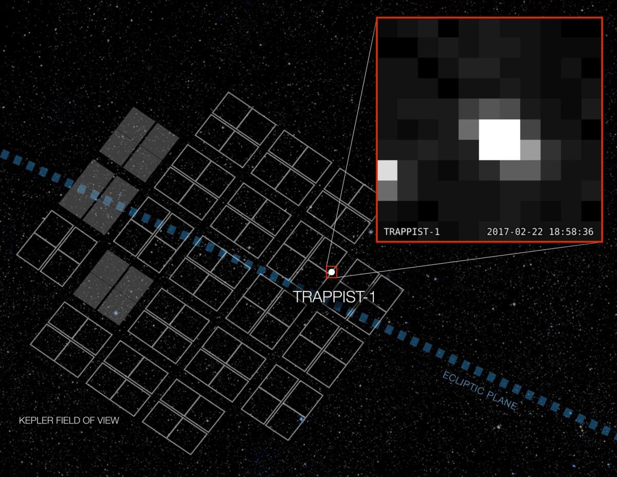 NASA rilascia la prima foto di TRAPPIST-1 - La prima foto di TRAPPIST-1 rilasciata dalla NASA. Credits: NASA Ames / G. Barentsen