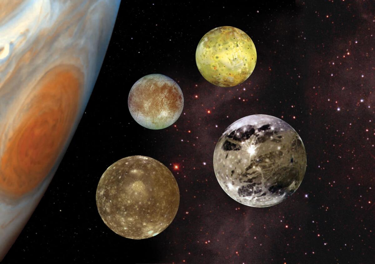 I quattro mondi attorno Giove - 