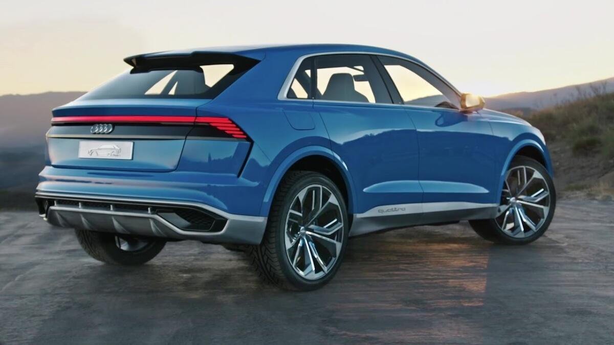 Audi Q8 concept: il Suv-coupè dall'aria sportiva - youtube.com