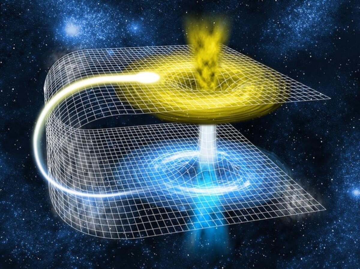 Il modello millimetrico di Wormhole - Wormhole, credits: portalemisteri.altervista.org